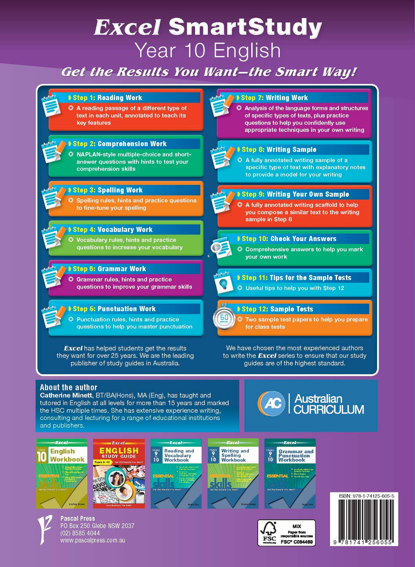 Excel SmartStudy - English Year 10