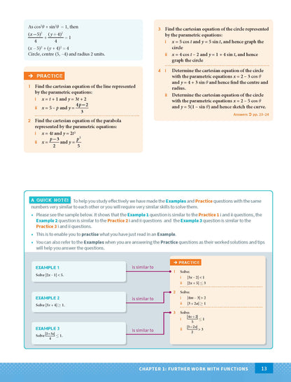 Excel HSC Year 11 and 12 Mathematics Extension 1 Study Guide