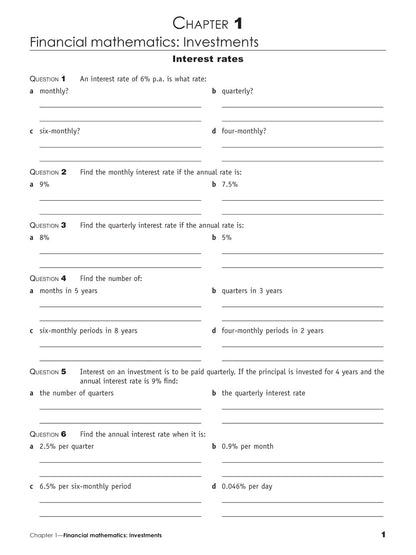 Excel Essential Skills HSC Year 12 Mathematics Standard 2 Revision & Exam Workbook