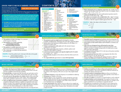 Excel HSC Year 12 Mathematics Standard 1 Study Guide