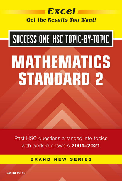 Excel Success One HSC Year 12 Mathematics Standard 2 (2022 Edition)