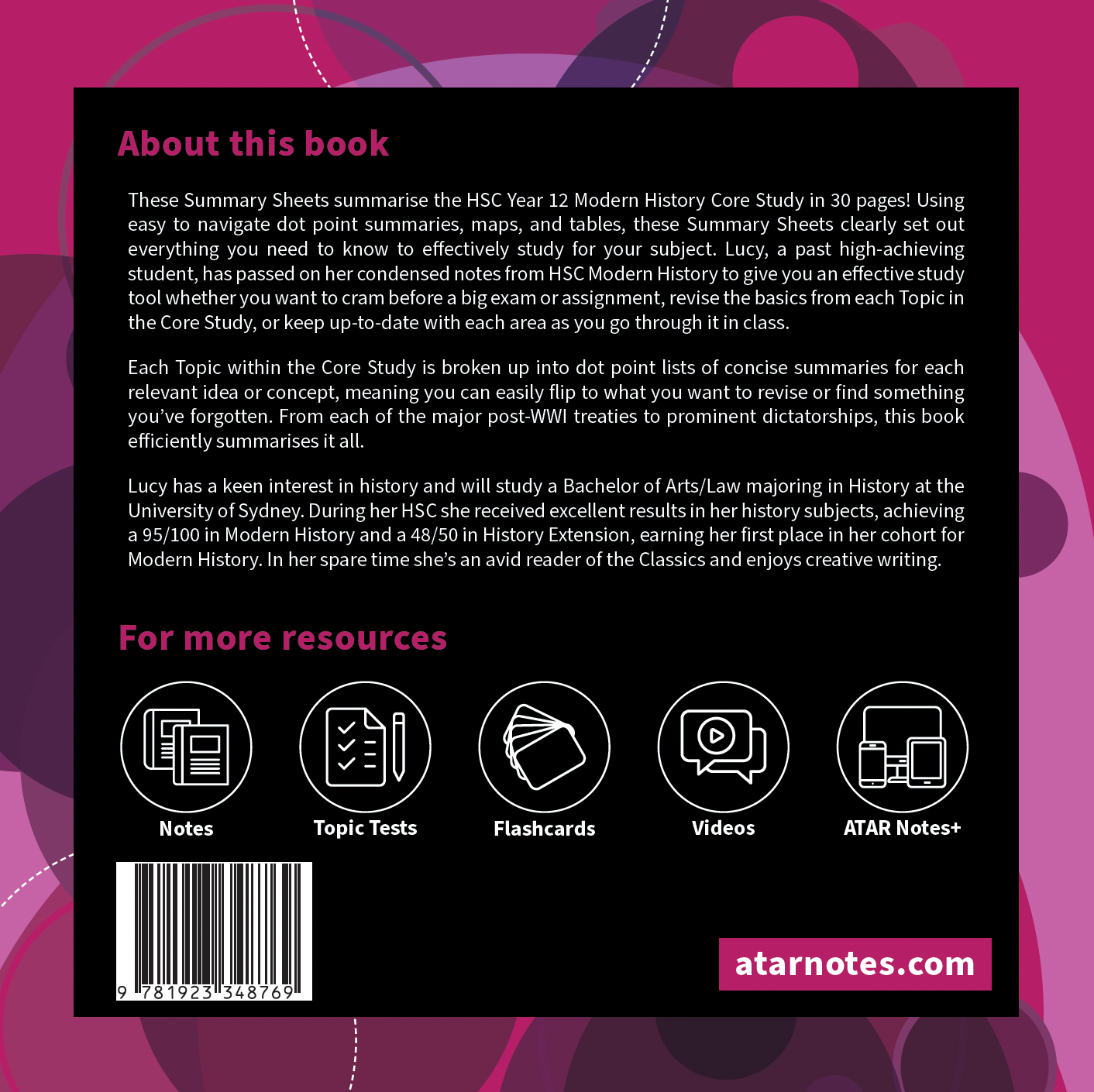 ATAR Notes HSC Year 12 Modern History Summary Sheets (2025-2027)