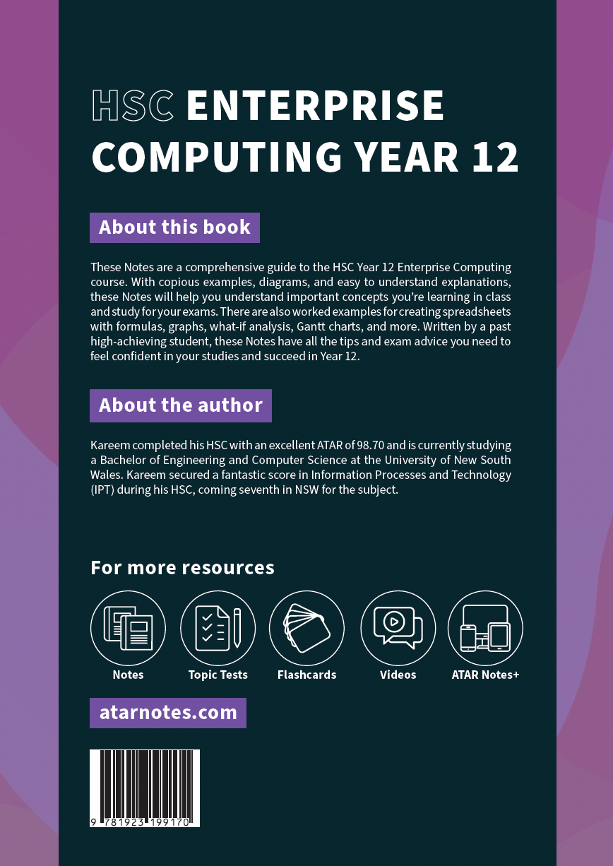 ATAR Notes HSC Year 12 Enterprise Computing Notes (2026-2028)