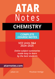ATAR Notes VCE Chemistry 3&4 Notes (2024-2025)