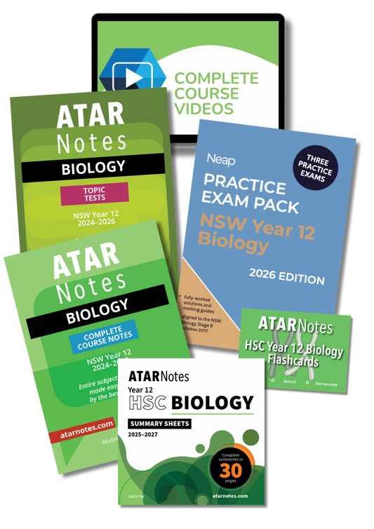 Top Marks HSC Year 12 Biology Bundle