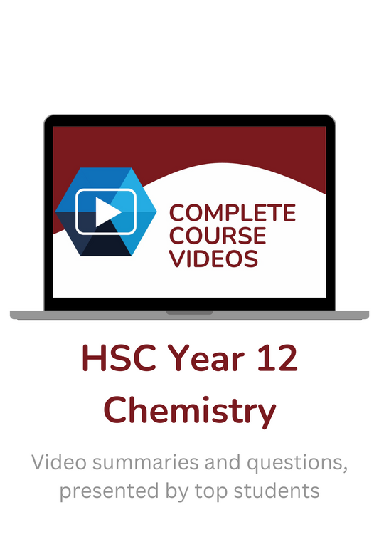 ATAR Notes Complete Course Videos: HSC Year 12 Chemistry
