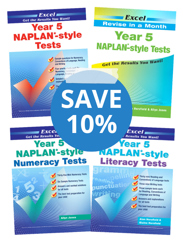 Excel NAPLAN* Bundle Year 5