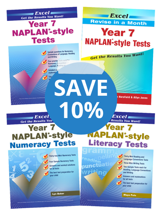 Excel NAPLAN* Bundle Year 7