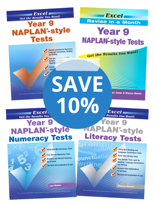 Excel NAPLAN* Bundle Year 9