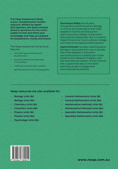 Neap Assessment Series: QCE Biology Units 3&4
