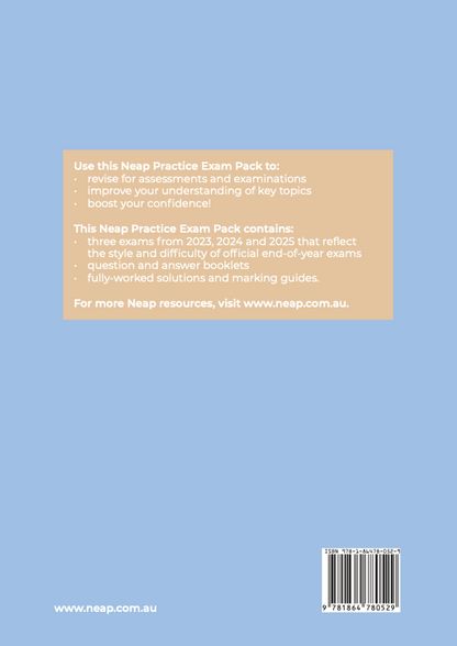 Neap Practice Exam Pack: HSC Year 11 Biology 2026 Edition (3 Exams)