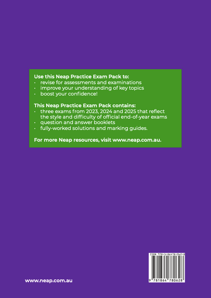 Neap Practice Exam Pack: HSC Year 12 Mathematics Extension 2 2026 Edition (3 Exams)