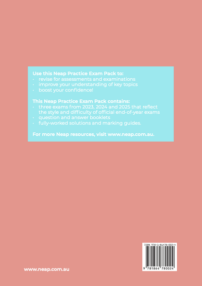 Neap Practice Exam Pack: VCE Biology Units 1&2 2026 Edition (3 Exams)