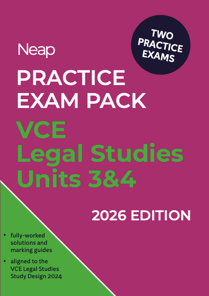 Top Marks VCE Legal Studies 3&4 Bundle