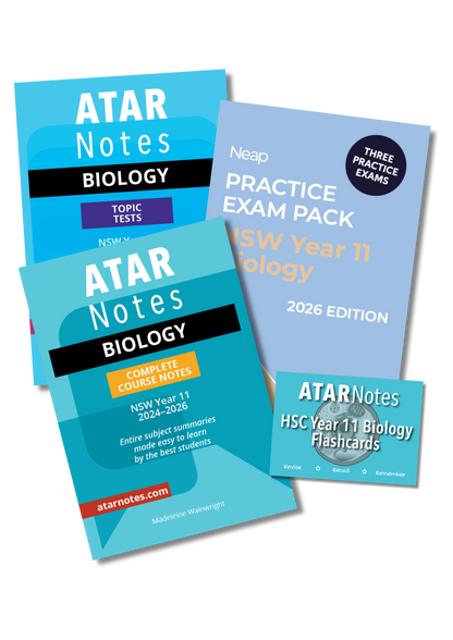 Top Marks HSC Year 11 Biology Bundle