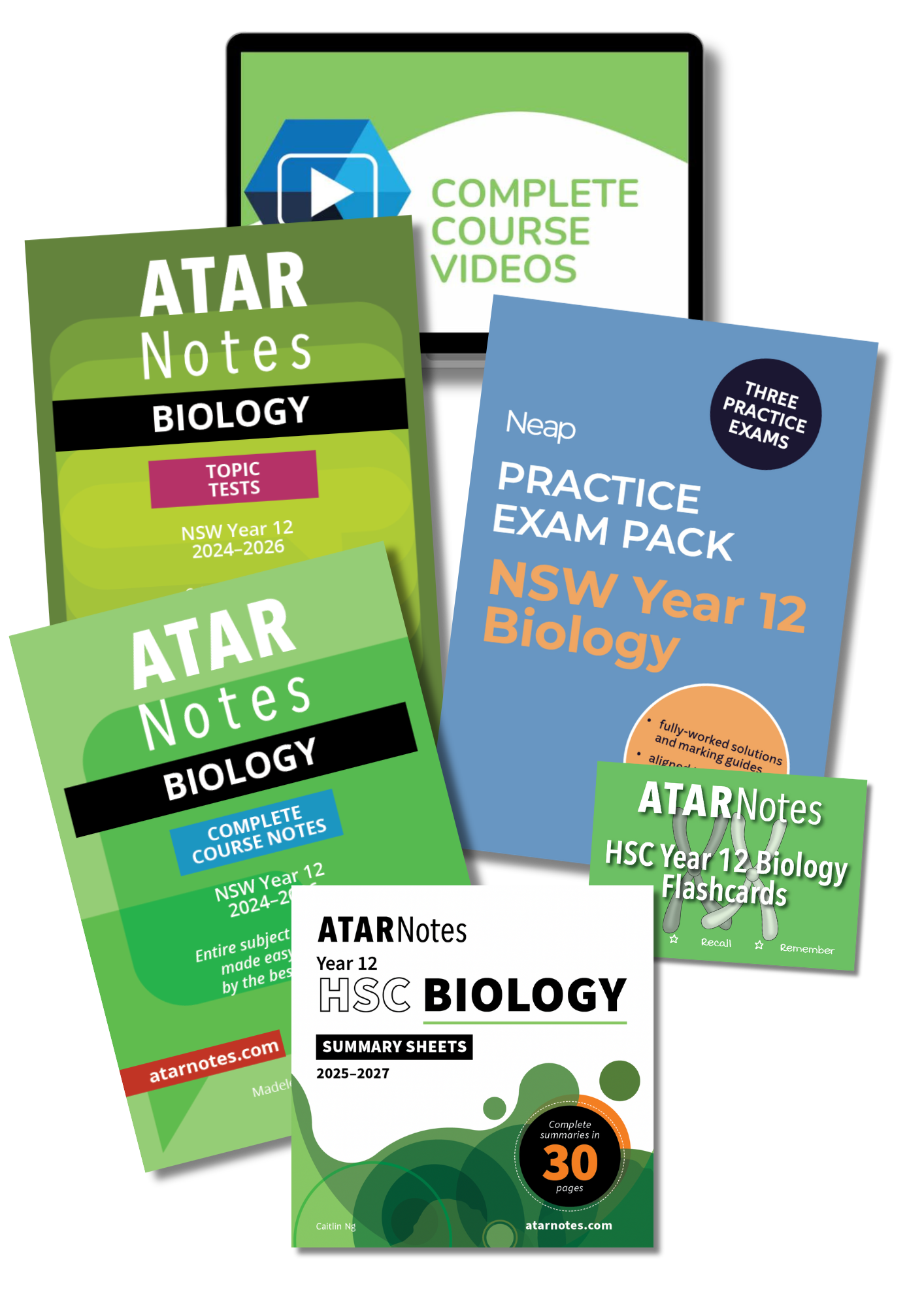 Top Marks HSC Year 12 Biology Bundle