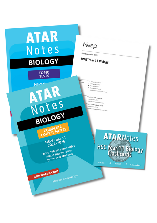 Top Marks HSC Year 11 Biology Bundle