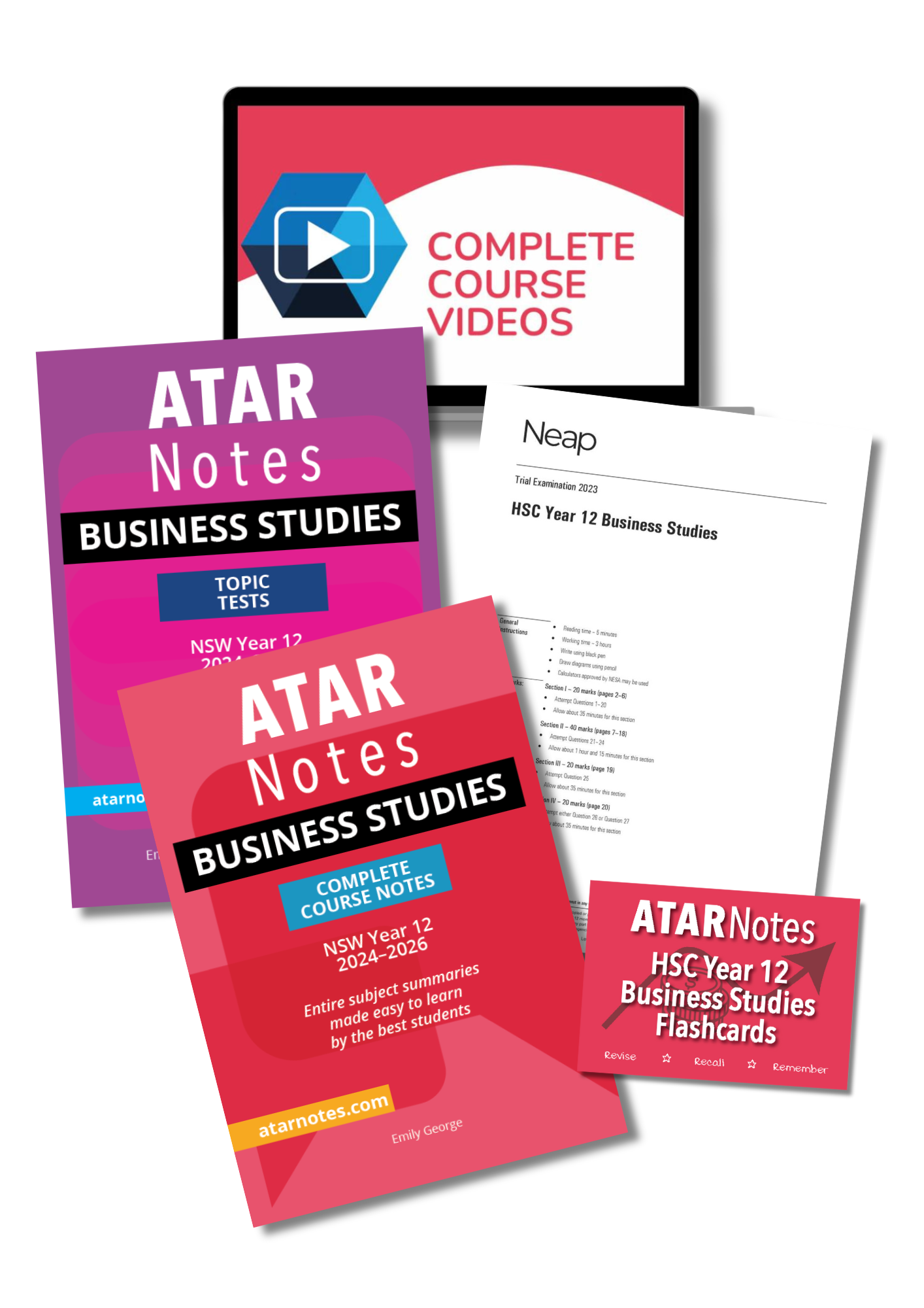 Top Marks HSC Year 12 Business Studies Bundle