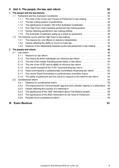 ATAR Notes VCE Legal Studies 3&4 Notes (2024-2025)