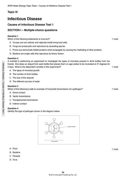 Top Marks HSC Year 12 Biology Bundle