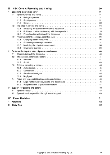 ATAR Notes HSC Year 12 Community and Family Studies (CAFS) Complete Course Notes (2026-2028)