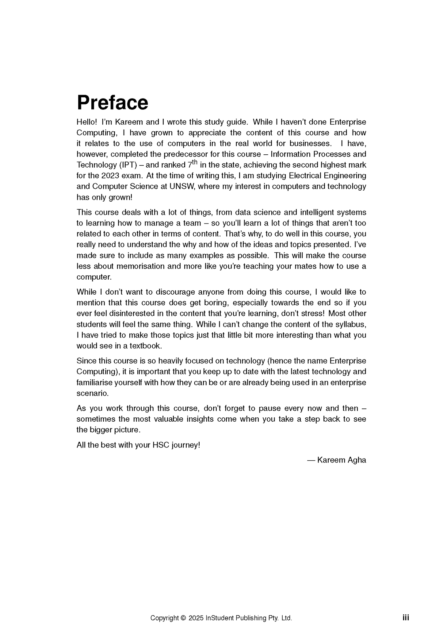 ATAR Notes HSC Year 12 Enterprise Computing Notes (2026-2028)