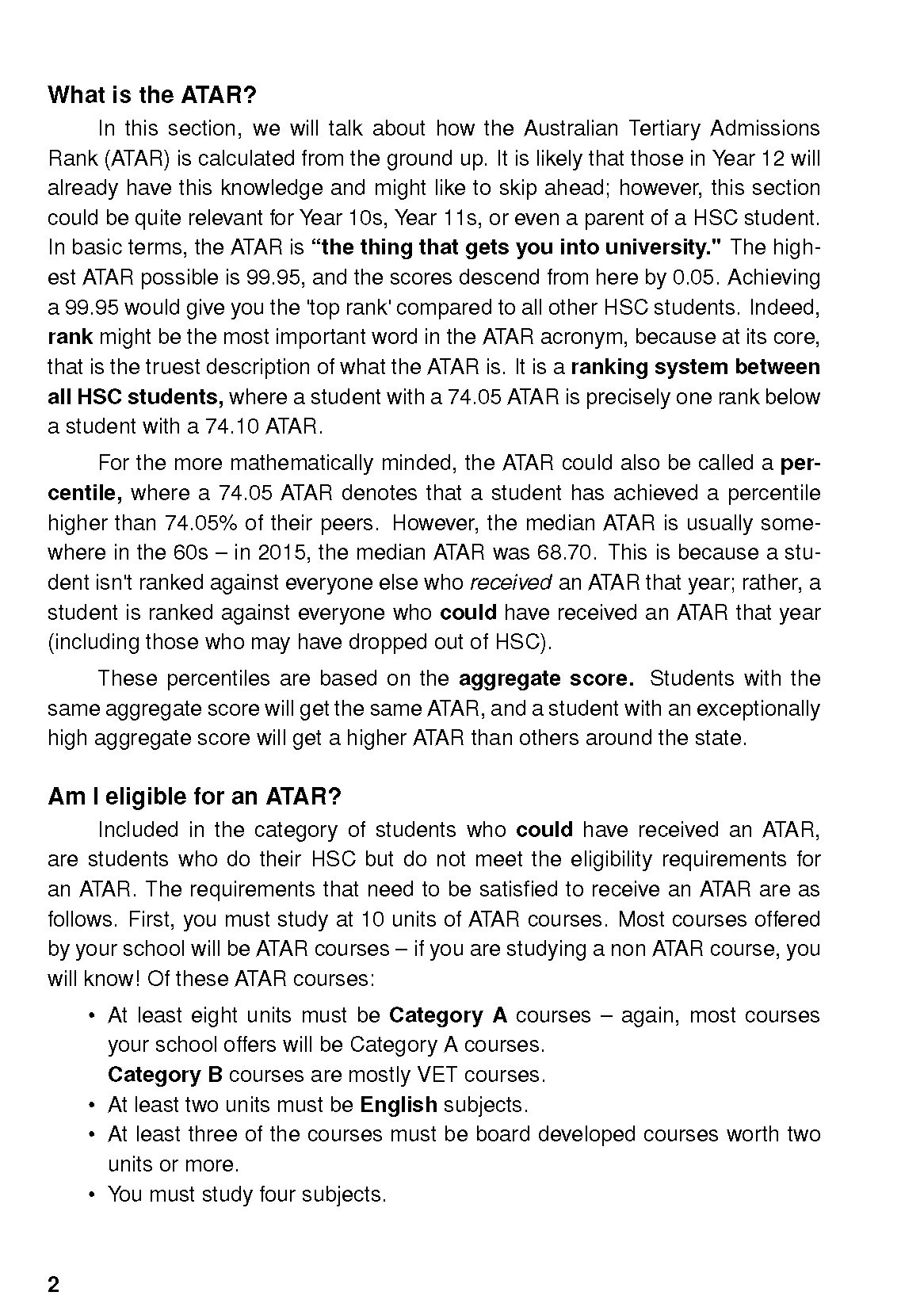 ATAR Notes HSC Survival Guide
