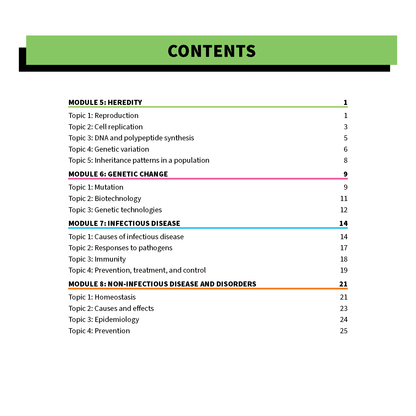 Top Marks HSC Year 12 Biology Bundle