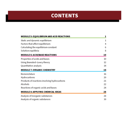 Top Marks HSC Year 12 Chemistry Bundle