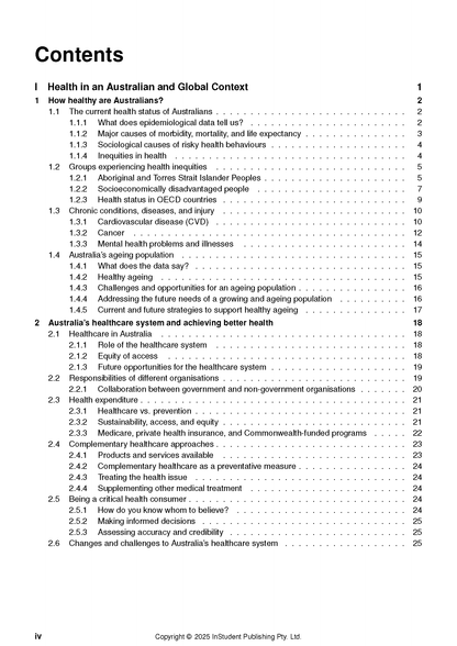 ATAR Notes HSC Year 12 Health and Movement Science Complete Course Notes (2025-2028)