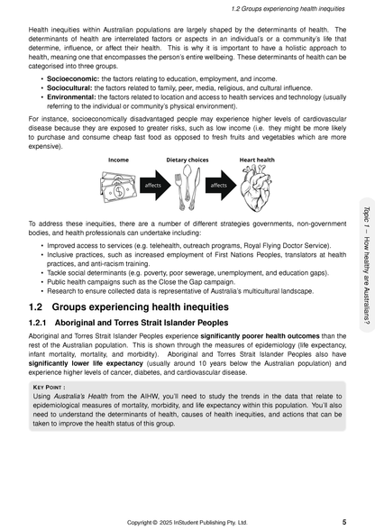 ATAR Notes HSC Year 12 Health and Movement Science Complete Course Notes (2025-2028)