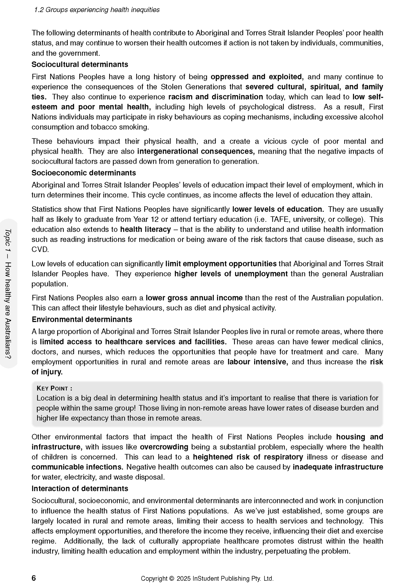 ATAR Notes HSC Year 12 Health and Movement Science Complete Course Notes (2025-2028)