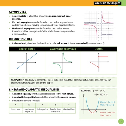 ATAR Notes HSC Year 12 Mathematics Advanced Summary Sheets (2025-2026)