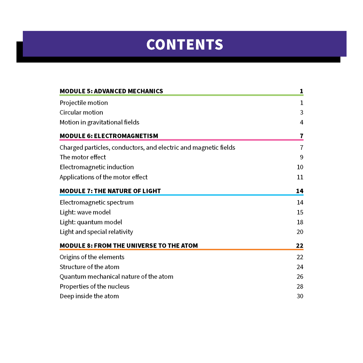 ATAR Notes HSC Year 12 Physics Summary Sheets (2025-2027)