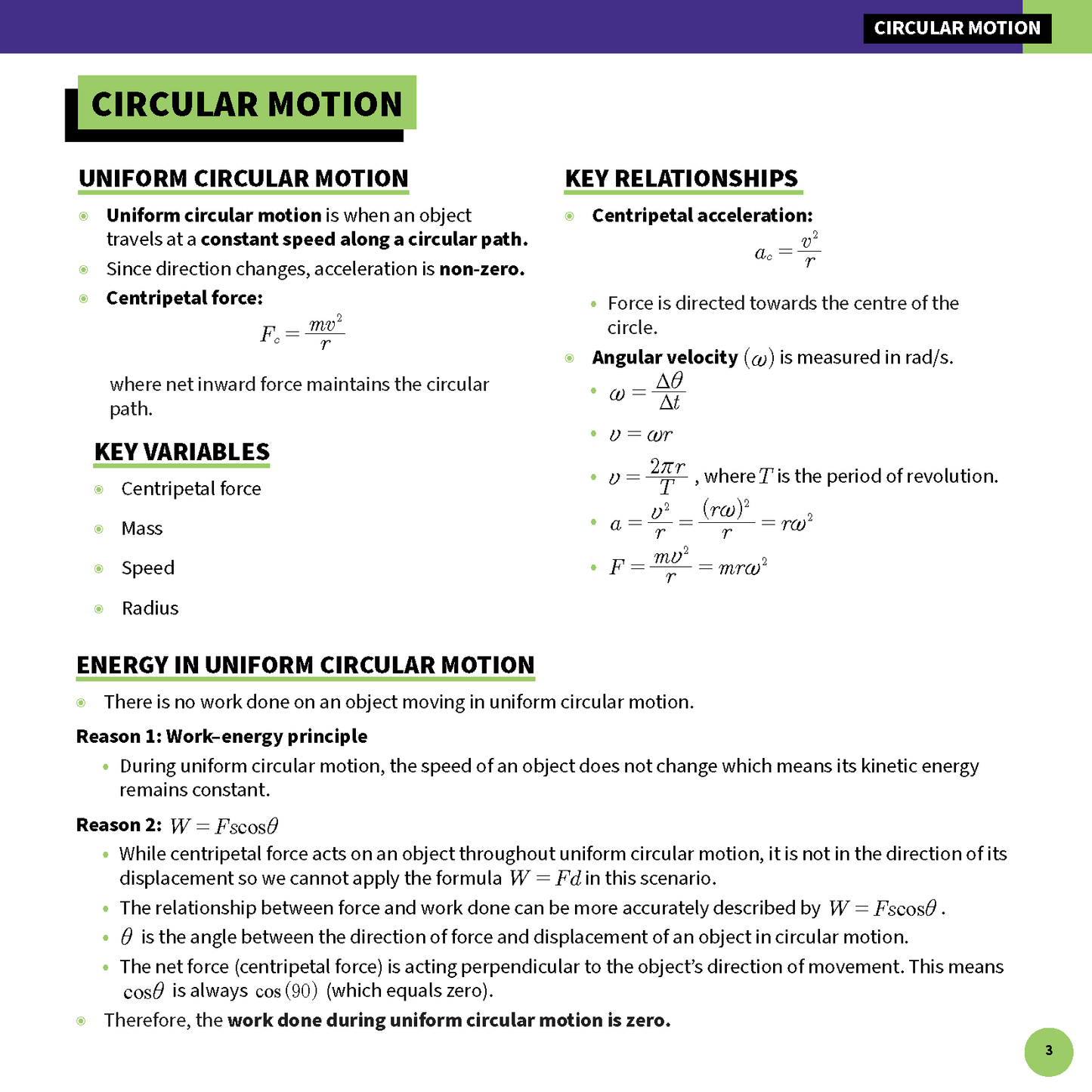 ATAR Notes HSC Year 12 Physics Summary Sheets (2025-2027)