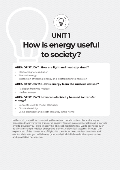 Neap Assessment Series: VCE Physics Units 1&2