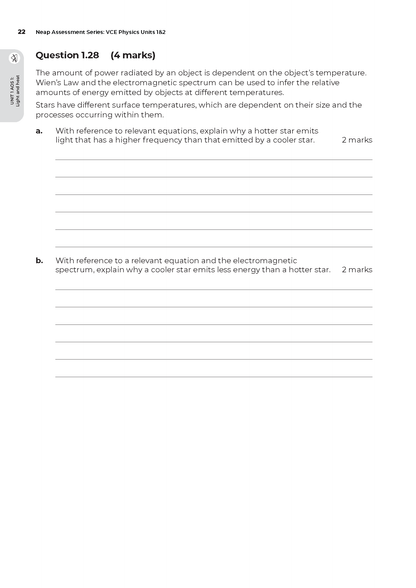 Neap Assessment Series: VCE Physics Units 1&2