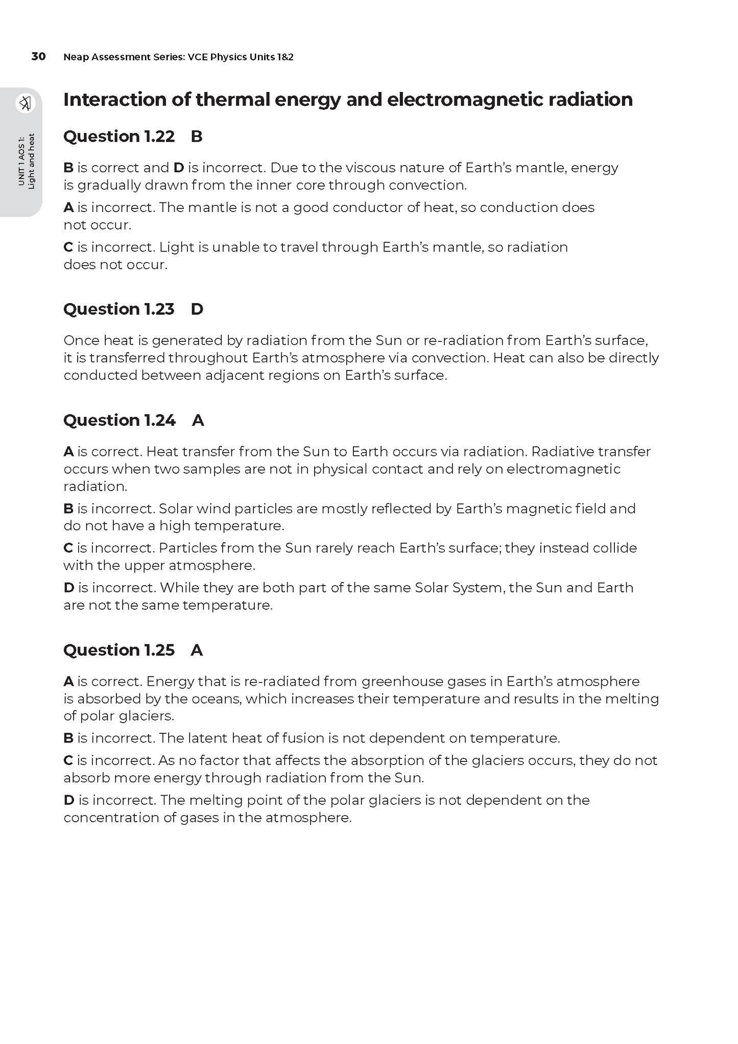 Neap Assessment Series: VCE Physics Units 1&2