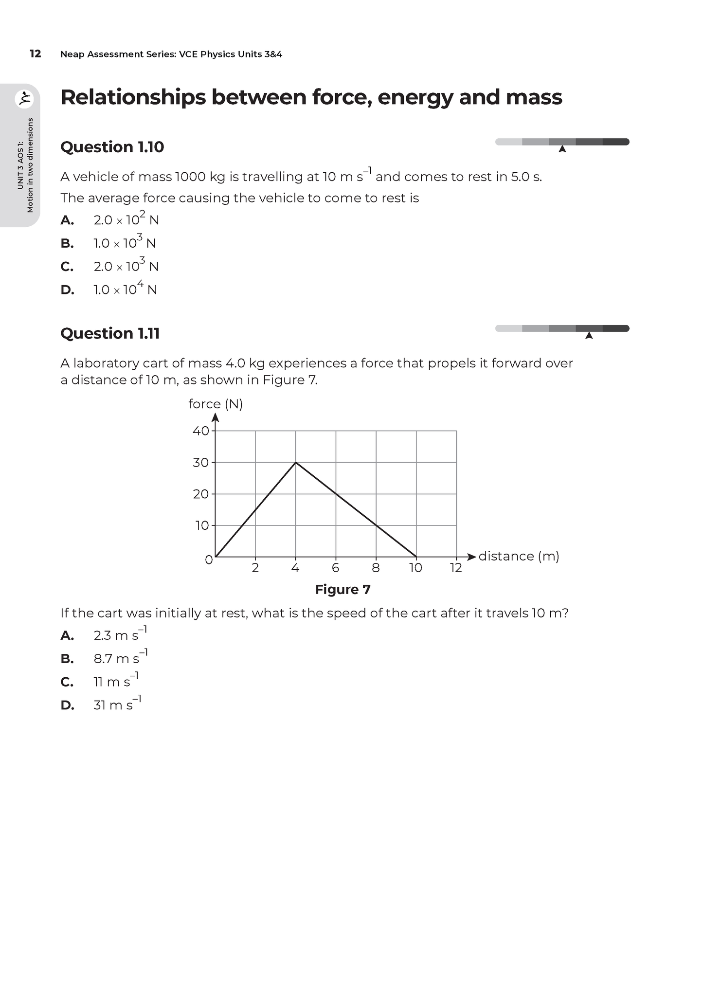 Neap Assessment Series: VCE Physics Units 3&4