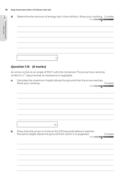 Neap Assessment Series: VCE Physics Units 3&4