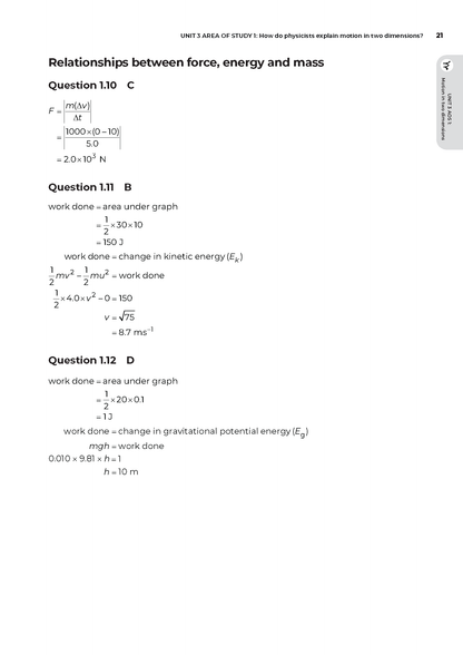 Neap Assessment Series: VCE Physics Units 3&4