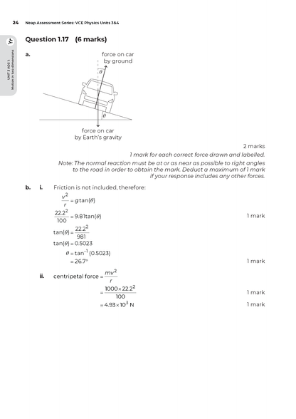 Neap Assessment Series: VCE Physics Units 3&4