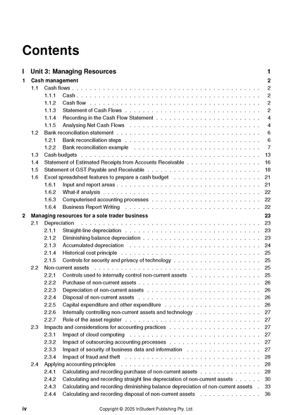 ATAR Notes QCE Accounting 3&4 Complete Course Notes (2026-2028)