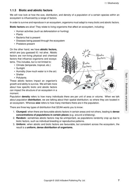 ATAR Notes QCE Biology 3&4 Complete Course Notes (2026-2028)