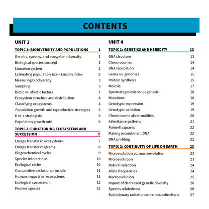 Top Marks QCE Biology 3&4 Bundle (2026–2028)
