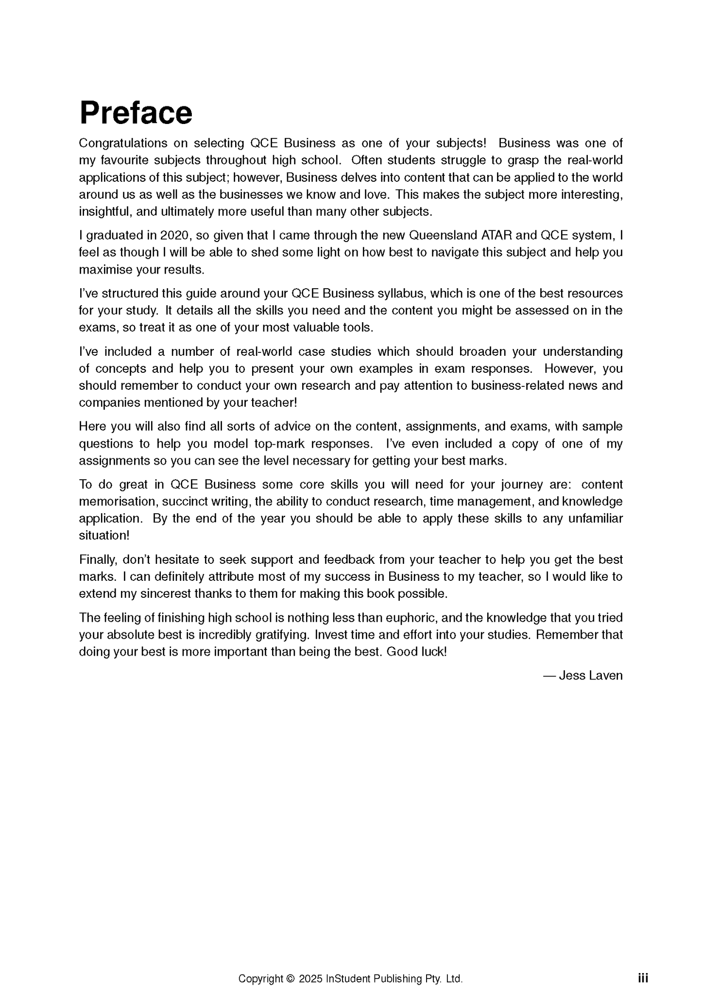 ATAR Notes QCE Business 3&4 Complete Course Notes (2026-2028)