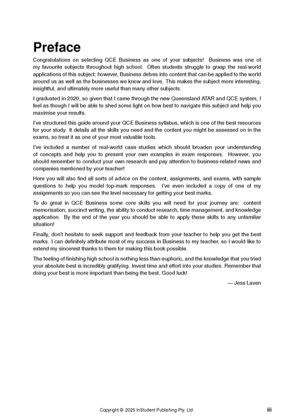 ATAR Notes QCE Business 3&4 Complete Course Notes (2026-2028)