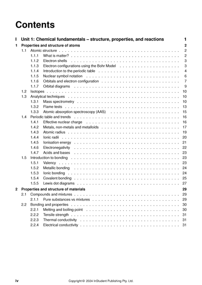 ATAR Notes QCE Chemistry 1&2 Complete Course Notes (2025–2027)