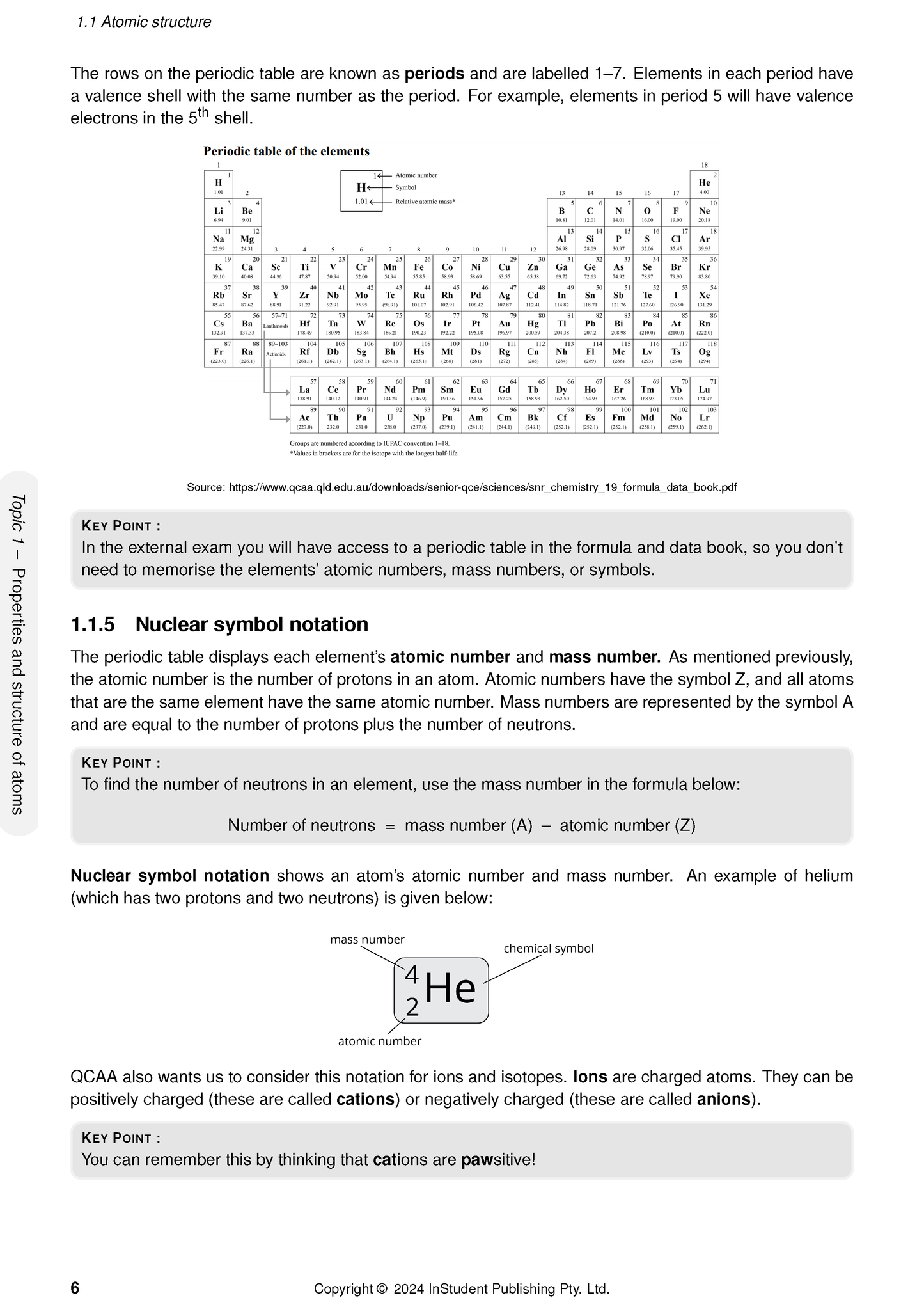 ATAR Notes QCE Chemistry 1&2 Complete Course Notes (2025–2027)