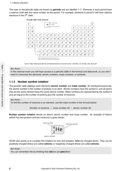 ATAR Notes QCE Chemistry 1&2 Complete Course Notes (2025–2027)